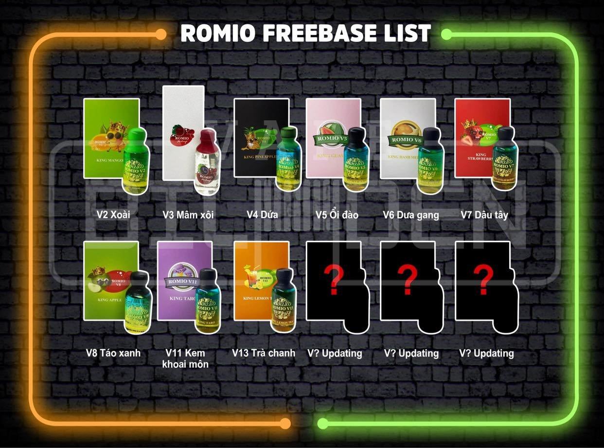 Romio-FreeBase-List