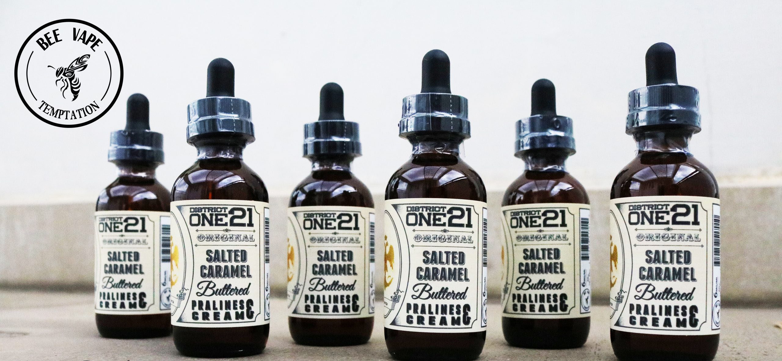 District One21 Salted Caramel By Bee Vape