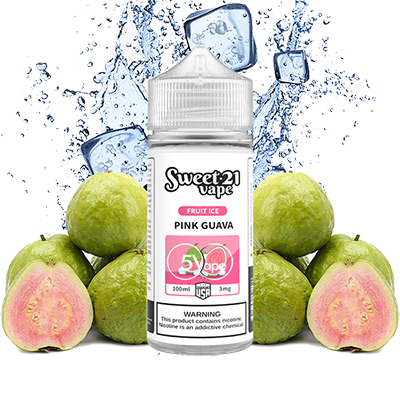 Sweet 21 Fruit Ice Freebase Pink Guava Ổi Hồng Lạnh