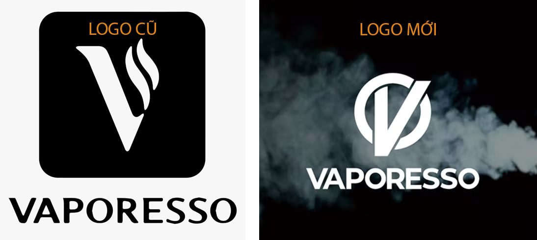 Vaporesso Đổi Logo Mới
