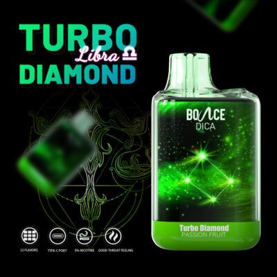 Turbo Diamond Pod 1 Lần Libra Chanh Leo Lạnh