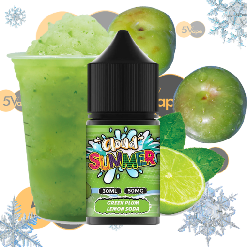 image-Cloud Summer Juice Soda Chanh Man Xanh