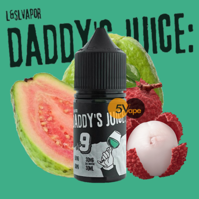 Daddy's Juice No.9 Vải Ổi Hồng