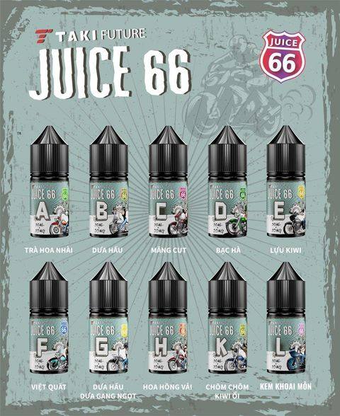 Bảng Vị Taki 66 Juice