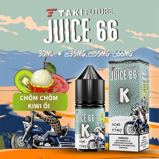 image-Taki 66 Juice Chom Chom Kiwi Oi Lanh