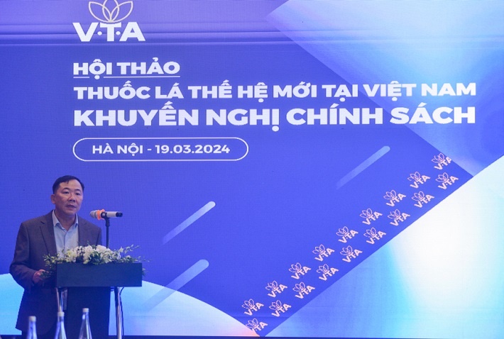 Ông Nguyễn Chí Nhân - Trưởng ban Pháp chế VTA phát biểu tại Hội thảo